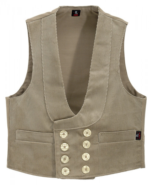 FHB HAGEN Zunftweste Genuacord, beige