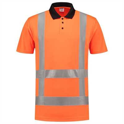 TRICORP, Poloshirt EN ISO 20471 Birdseye, Orange, 203006