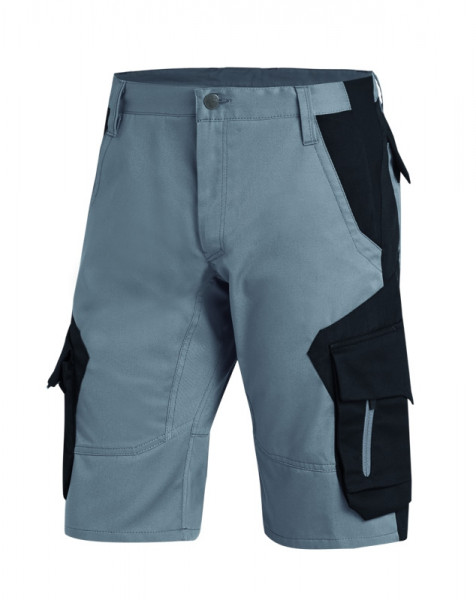 FHB WULF Bermuda , grau-schwarz