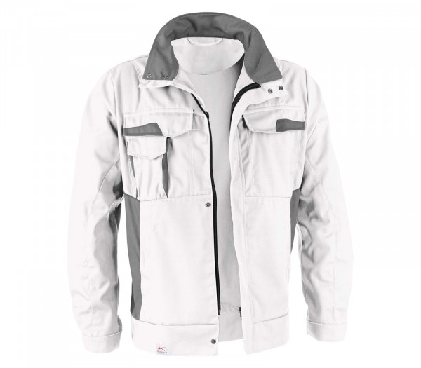 KÜBLER VITA mix Jacke weiß/mittelgrau, 1L455365
