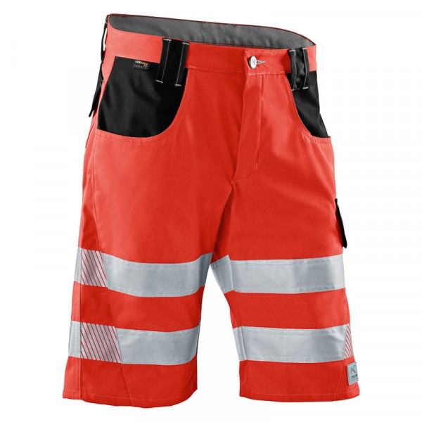 KÜBLER PSA REFLECTIQ Shorts warnrot/schwarz, 23078341
