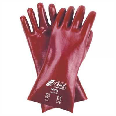 NITRAS PVC-Handschuhe, naturfarben / 160235