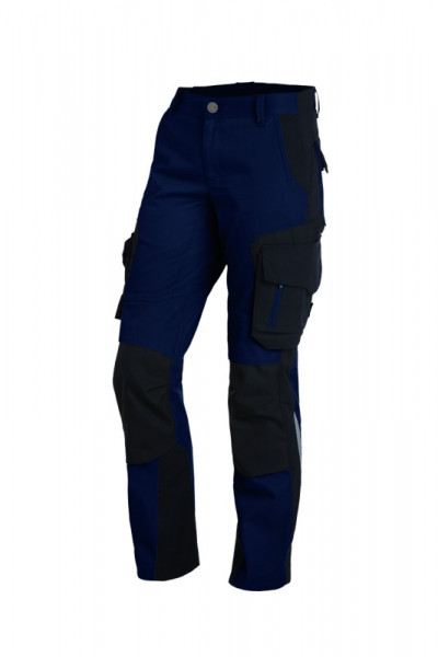 FHB ALMA Arbeitshose Damen , marine-schwarz