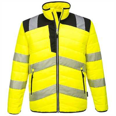PORTWEST Warnschutz Baffle Jacket Gelb/Schwarz / PW371