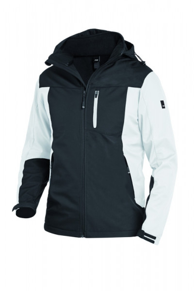 FHB JANNIK Softshelljacke, weiß-anthrazit