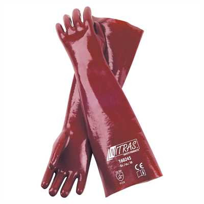 NITRAS PVC-Handschuhe, naturfarben / 160245