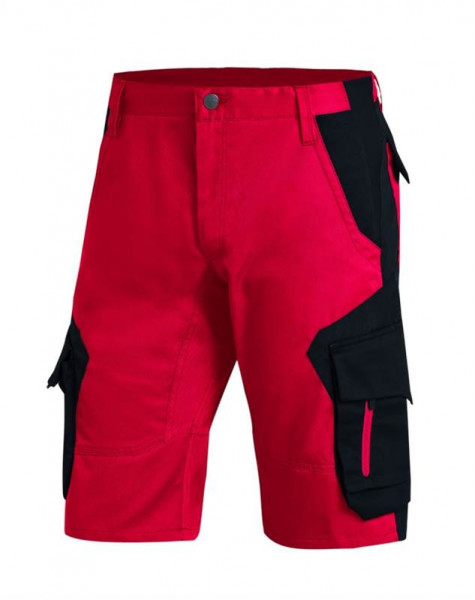 FHB WULF Bermuda , rot-schwarz