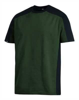 FHB MARC T-Shirt zweifarbig , oliv-schwarz