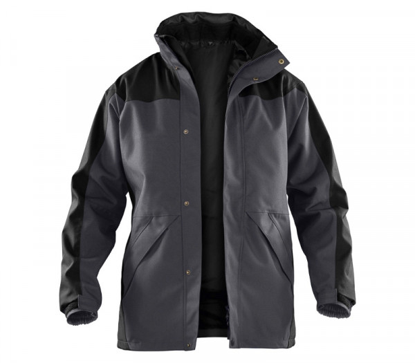 KÜBLER WEATHER Jacke anthrazit/schwarz, 13895319